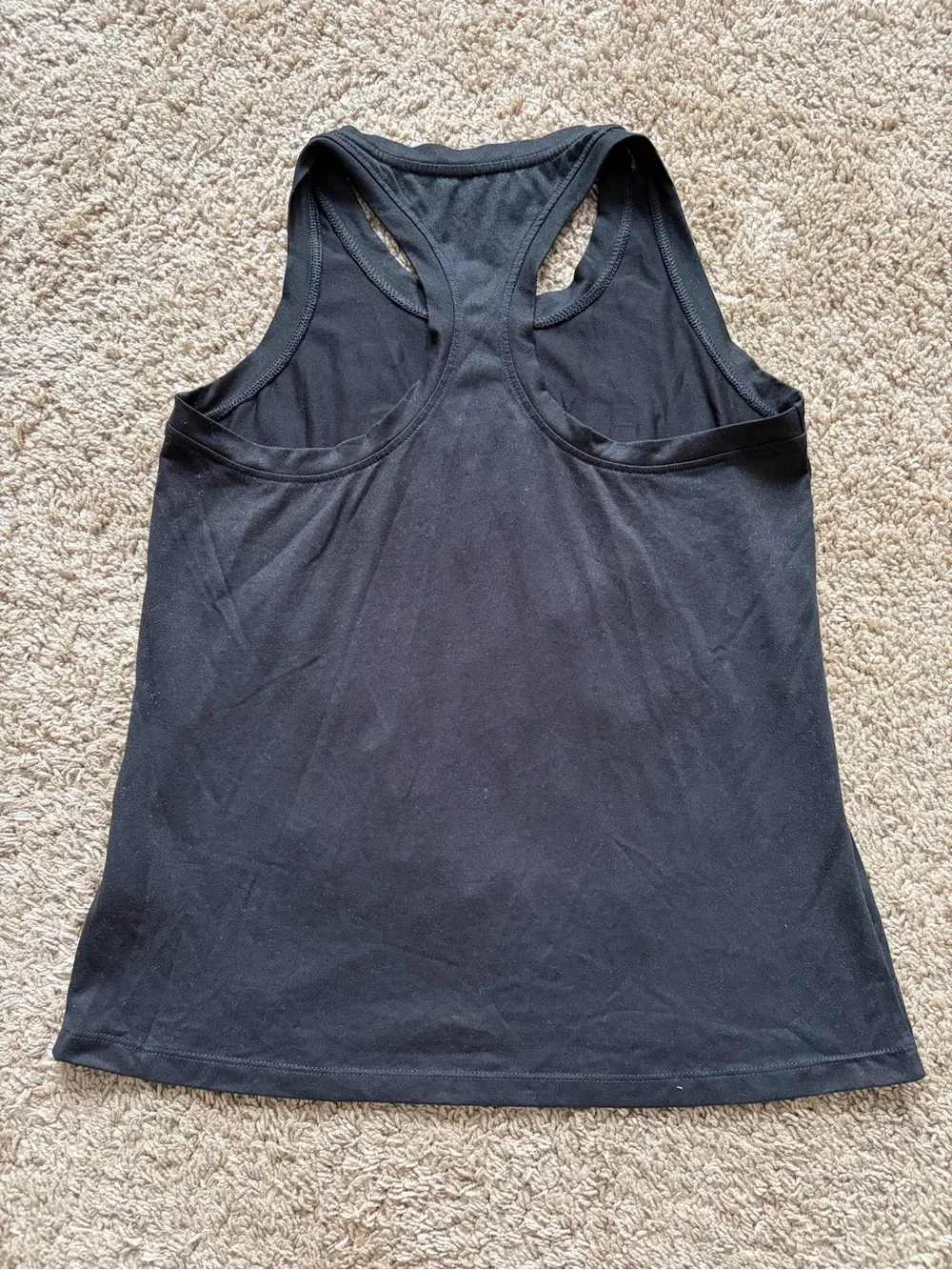 Nike Black Racerback Tank with Red GEORGIA Logo